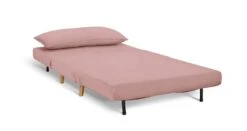 Habitat Roma Small Double Velvet Chairbed - Pink -Cooking and dining Shop 9490336 R Z002A