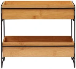 Habitat Bamboo Wood Spice Rack