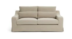Habitat Odin Fabric 2 Seater Sofa - Natural