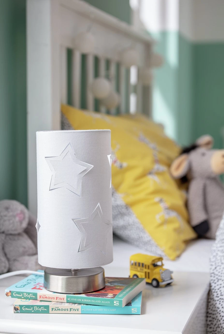 Habitat Kids Star Cut Out Table Lamp - Grey 2 Habitat Kids Star Cut Out Table Lamp - Grey - Image 2