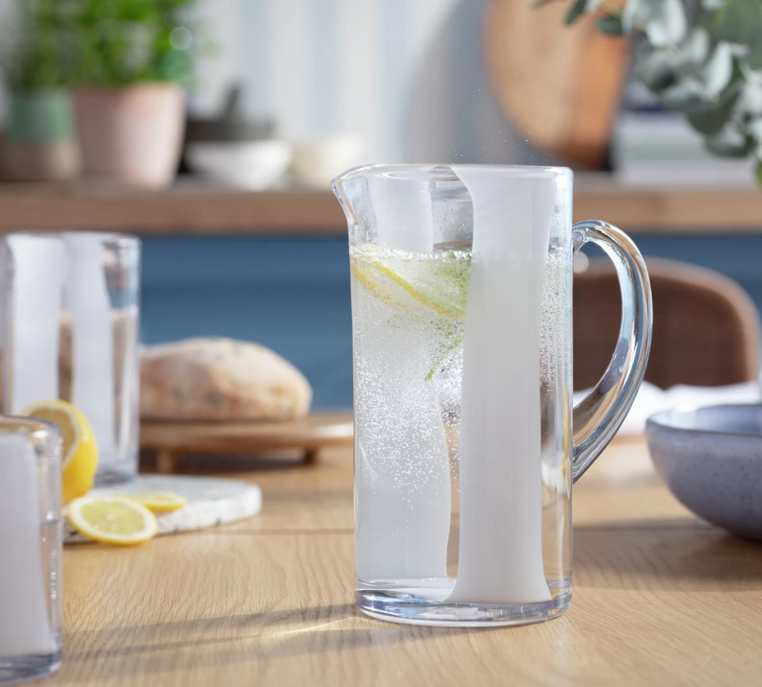 Habitat Art Glass Jug 2 Habitat Art Glass Jug - Image 2