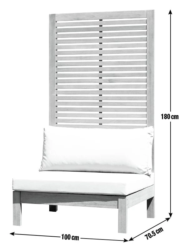 Habitat Samoa Wooden Single Seat Garden Chair-Natural 4 Habitat Samoa Wooden Single Seat Garden Chair-Natural - Image 4