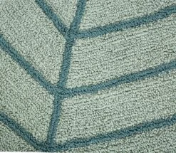 Habitat Kids Leaf Shaped Rug - Green - 80x110cm 7 Habitat Kids Leaf Shaped Rug - Green - 80x110cm -Cooking and dining Shop 9517367 R B001