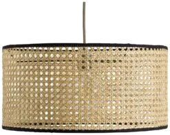 Habitat Ashi Rattan 40cm Shade - Natural & Black -Cooking and dining Shop 9519602 R Z002A