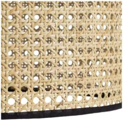 Habitat Ashi Rattan 40cm Shade - Natural & Black -Cooking and dining Shop 9519602 R Z003A