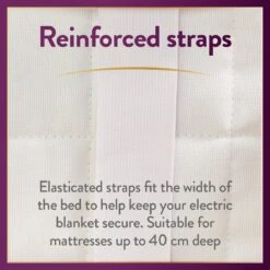 Slumberdown Perfectly Warm Luxury Electric Blanket-Double -Cooking and dining Shop 9519767 R Z009A