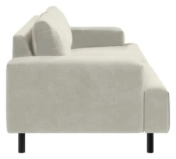Habitat Julien Velvet 3 Seater Sofa - Natural -Cooking and dining Shop 9520127 R Z004A