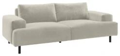 Habitat Julien Velvet 3 Seater Sofa - Natural -Cooking and dining Shop 9520127 R Z008A