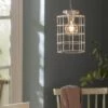 Habitat Cepheus Small Wire Shade - White