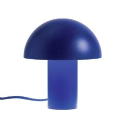 Habitat Ngami Mushroom Aluminium LED Touch Table Lamp - Blue -Cooking and dining Shop 9521535 R Z006A
