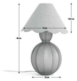 Habitat Estella Glass Table Lamp - Green 11 Habitat Estella Glass Table Lamp - Green -Cooking and dining Shop 9522613 R E001