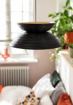 Habitat Hypnos Spun Bamboo 2 Tier Shade - Black -Cooking and dining Shop 9523832 R Z002C