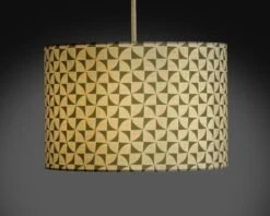 Habitat Cabin Retreat 30cm Block Shade - Green And White -Cooking and dining Shop 9523928 R Z002C