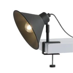 Habitat Loft Industrial Clamp Light - Charcoal -Cooking and dining Shop 9526190 R Z006A