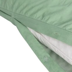 Habitat Reset Seersucker Sage Green Bedding Set - Single -Cooking and dining Shop 9526554 R Z004A