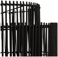 Habitat Bamboo 2 Tier Pendant Shade - Black -Cooking and dining Shop 9537653 R Z003A