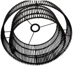 Habitat Bamboo 2 Tier Pendant Shade - Black -Cooking and dining Shop 9537653 R Z004A