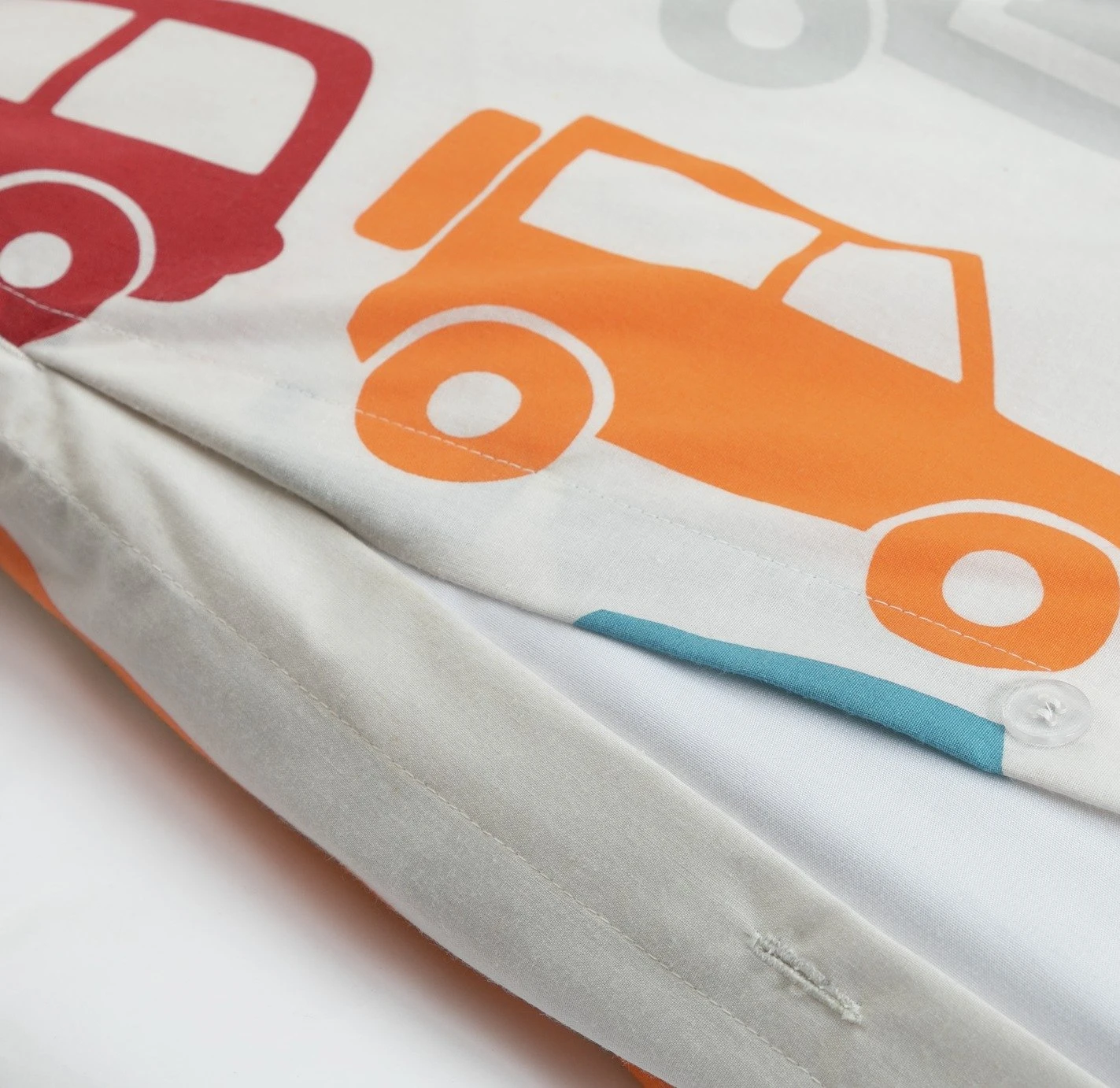 Habitat Kids Transport Multicolour Bedding Set - Single 6 Habitat Kids Transport Multicolour Bedding Set - Single - Image 6