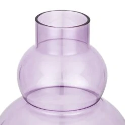 Habitat Bubble Glass Vase - Lilac -Cooking and dining Shop 9542174 R Z003A