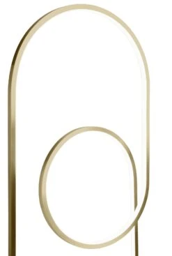 Habitat Pill LED Floor Lamp - Brushed Brass -Cooking and dining Shop 9542569 R Z006A