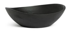 Habitat Mango Wood Serve Bowl - Black -Cooking and dining Shop 9544062 R Z005A