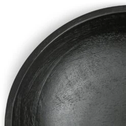 Habitat Mango Wood Serve Bowl - Black -Cooking and dining Shop 9544062 R Z006A