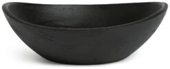 Habitat Mango Wood Serve Bowl - Black -Cooking and dining Shop 9544062 R Z007A