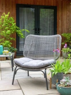 Habitat Nora 2 Seater Metal Garden Bistro Set - Grey 14 Habitat Nora 2 Seater Metal Garden Bistro Set - Grey -Cooking and dining Shop 9548415 R Z002C