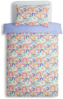 Habitat Kids Rainbow Brights Bedding Set - Single -Cooking and dining Shop 9549043 R Z002A
