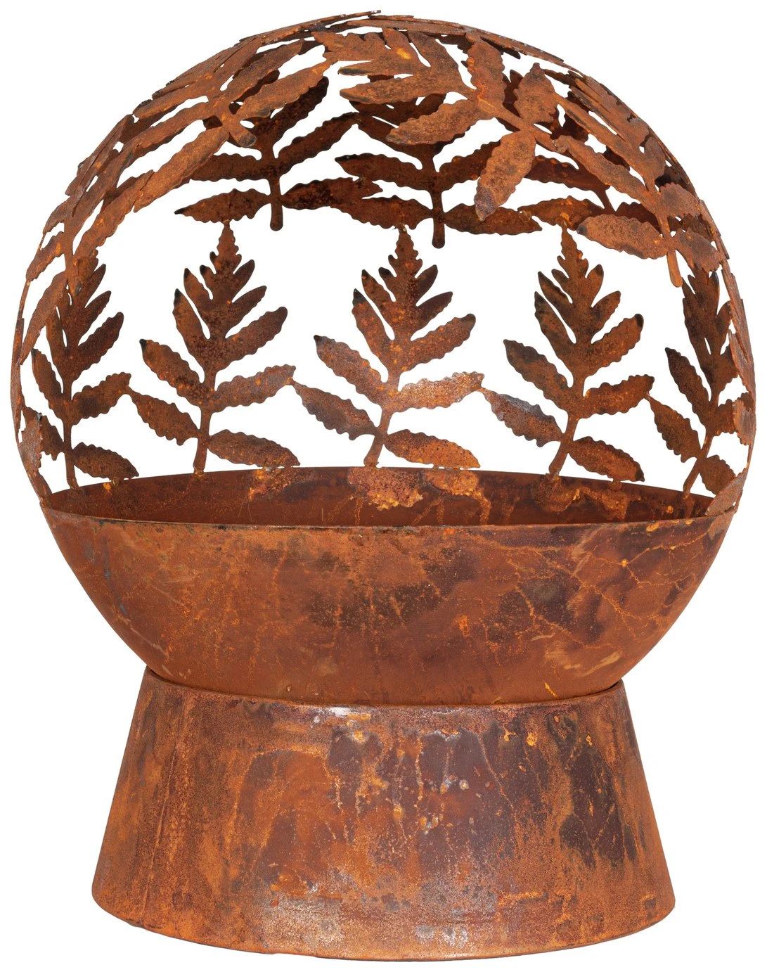 La Hacienda Aged Effect Globe Firepit 1 La Hacienda Aged Effect Globe Firepit