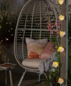 Habitat Warm White Solar Rose LED String Lights 7 Habitat Warm White Solar Rose LED String Lights -Cooking and dining Shop 9556964 R Z003A