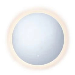 Habitat Circle Backlight LED Mirror - White 10 Habitat Circle Backlight LED Mirror - White -Cooking and dining Shop 9559246 R Z002A