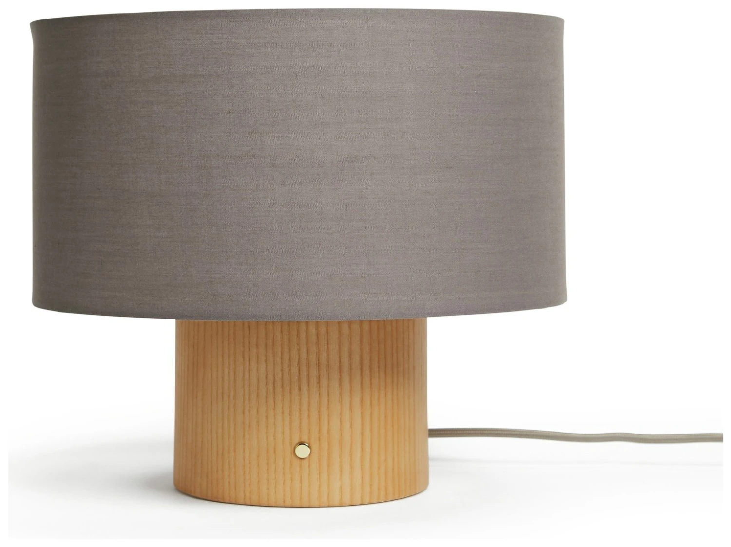 Habitat Modern Scandi Touch Table Lamp - Ash Grey & Oak 2 Habitat Modern Scandi Touch Table Lamp - Ash Grey & Oak - Image 2