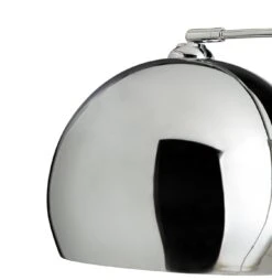 Habitat Nalone Arc Floor Lamp – Chrome & Marble -Cooking and dining Shop 9562415 R Z002A