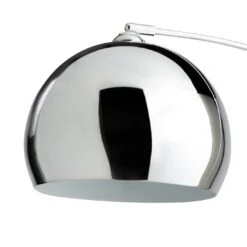 Habitat Nalone Arc Floor Lamp – Chrome & Marble -Cooking and dining Shop 9562415 R Z005A