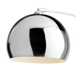 Habitat Nalone Arc Floor Lamp – Chrome & Marble -Cooking and dining Shop 9562415 R Z006A