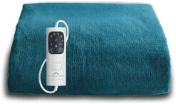Dreamland Snuggle Up Teal Heated Throw - Large 16 Dreamland Snuggle Up Teal Heated Throw - Large -Cooking and dining Shop 9562745 R Z008A