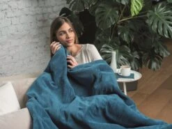 Dreamland Snuggle Up Teal Heated Throw - Large 17 Dreamland Snuggle Up Teal Heated Throw - Large -Cooking and dining Shop 9562745 R Z009A