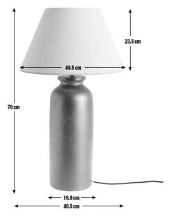 Habitat Hashi Ceramic Table Lamp - Black & Beige 12 Habitat Hashi Ceramic Table Lamp - Black & Beige -Cooking and dining Shop 9563603 R E001