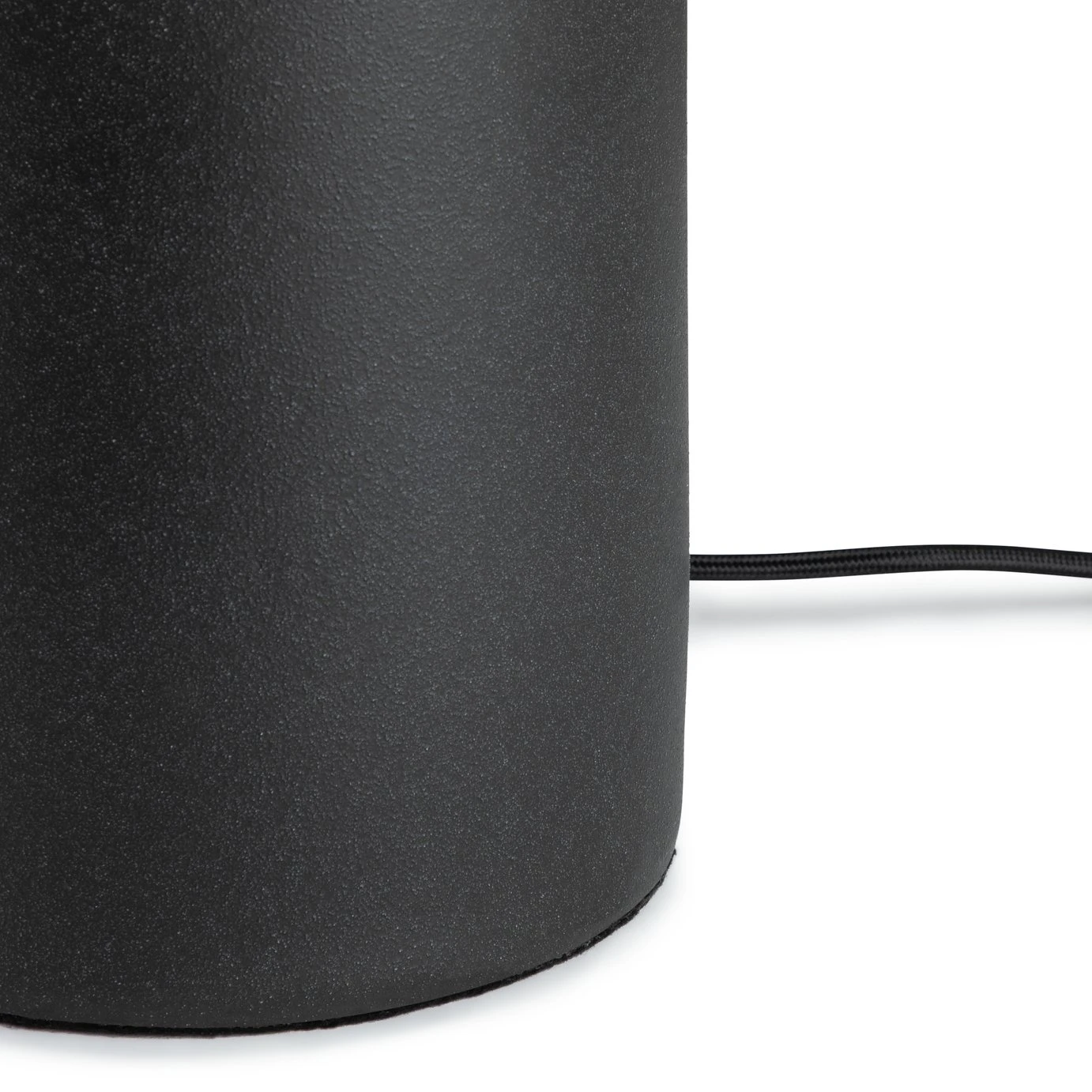 Habitat Hashi Ceramic Table Lamp - Black & Beige 4 Habitat Hashi Ceramic Table Lamp - Black & Beige - Image 4