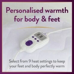 Slumberdown Perfectly Warm Luxury Electric Blanket - Single -Cooking and dining Shop 9564516 R Z004A