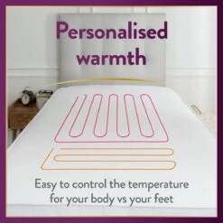 Slumberdown Perfectly Warm Luxury Electric Blanket - Single -Cooking and dining Shop 9564516 R Z005A