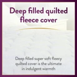 Slumberdown Perfectly Warm Luxury Electric Blanket - Single -Cooking and dining Shop 9564516 R Z007A