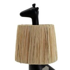 Habitat Kids Giraffe Rattan Table Lamp - Black -Cooking and dining Shop 9568574 R Z002A