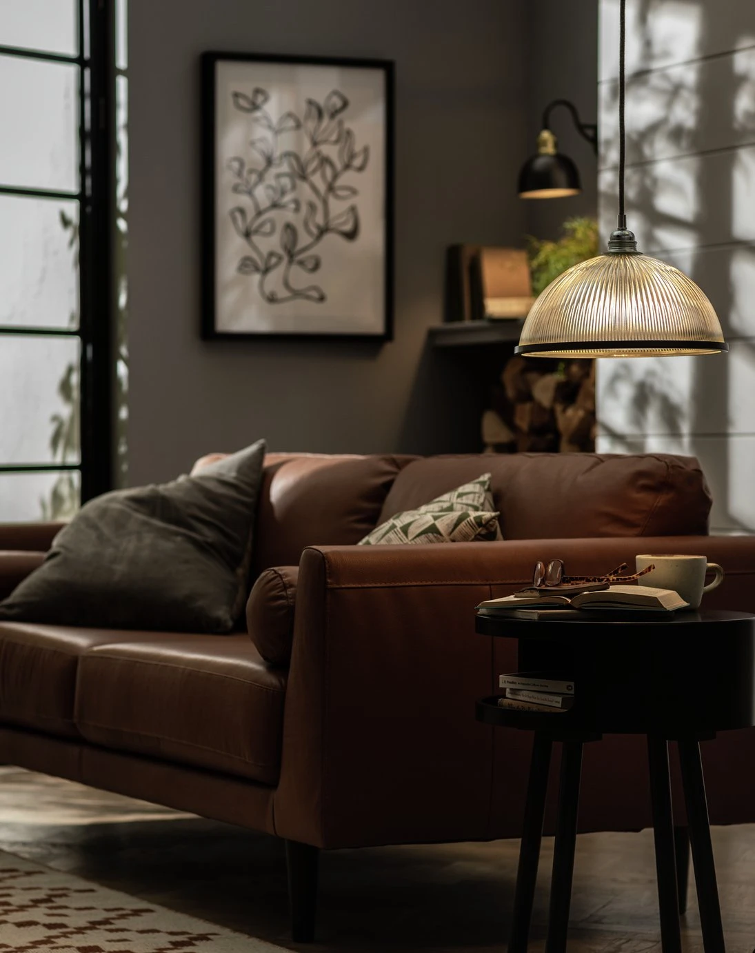 Habitat Eumee Pressed Glass Shade 5 Habitat Eumee Pressed Glass Shade - Image 5