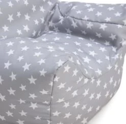 Habitat Kids Funzee Grey Stars Bean Bag -Cooking and dining Shop 9571815 R Z002A