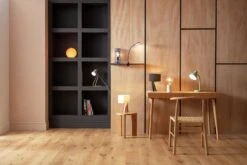 Habitat Abono Steel LED Table Lamp - Copper & Cream -Cooking and dining Shop 9571884 R Z002C