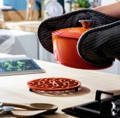 Habitat Cast Iron Trivet - Orange 9 Habitat Cast Iron Trivet - Orange -Cooking and dining Shop 9574142 R Z002C