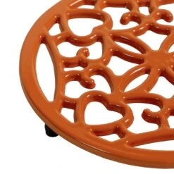 Habitat Cast Iron Trivet - Orange 8 Habitat Cast Iron Trivet - Orange -Cooking and dining Shop 9574142 R Z006A