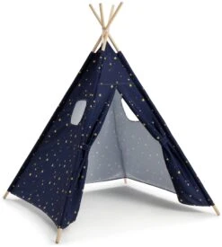 Habitat Kids Navy Blue Space Teepee Tent -Cooking and dining Shop 9575770 R Z003A